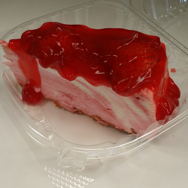 Order Strawberry Cheesecake food online from  Hilltop Pizza & Subs store, Edgewood on bringmethat.com