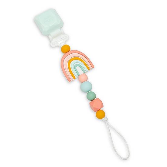 Order Loulou Lollipop® Darling Rainbow Pacifier Clip food online from Bed Bath & Beyond store, Lancaster on bringmethat.com