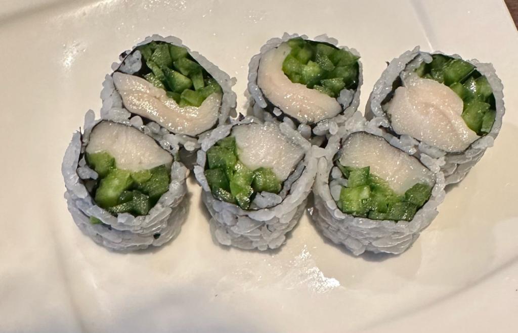 Order White Tuna Jalapeno Roll food online from AKO Asian store, Brooklyn on bringmethat.com