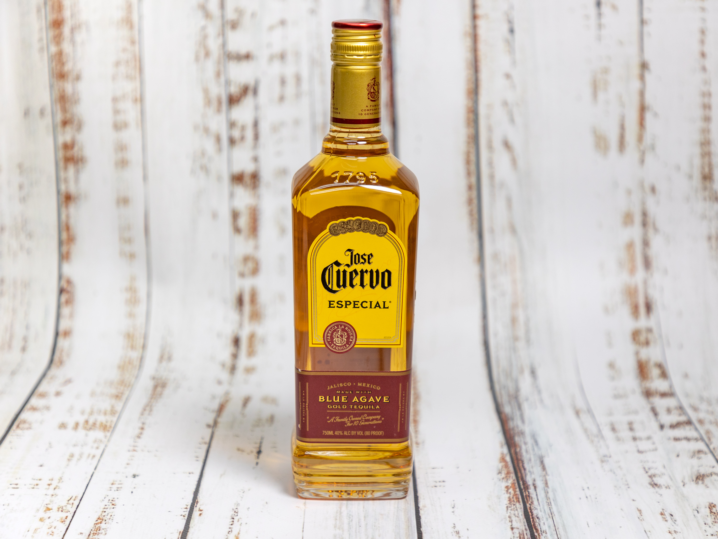 Order Jose Cuervo Gold, 750 ml. Tequila food online from Alessandro Liquor store, Riverside on bringmethat.com