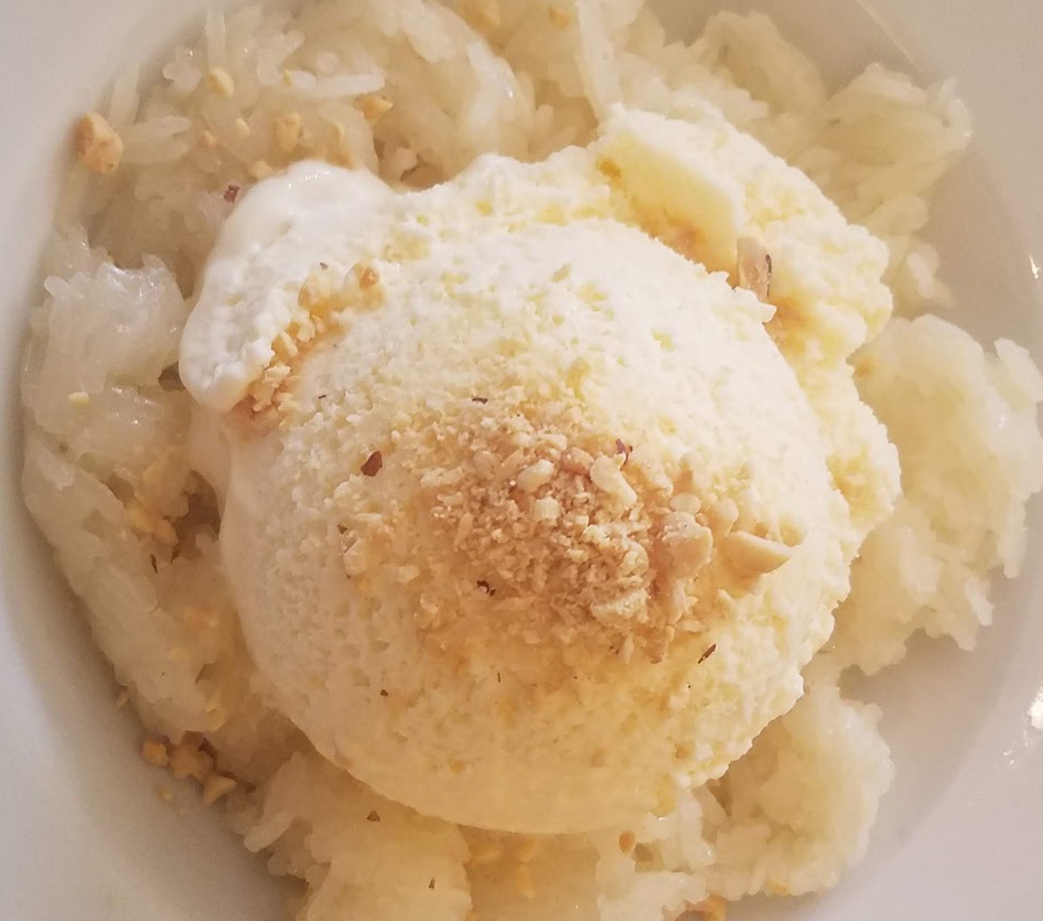 Order Sweet sticky rice with Ice cream  food online from Kin Thai store, High Point on bringmethat.com