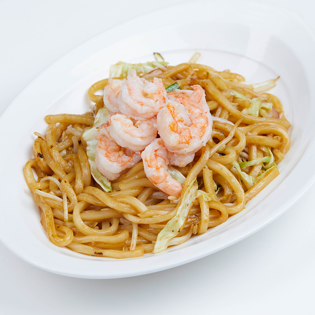 Order Stir-Fried Japanese Udon With Shrimp food online from MoCA Woodbury store, Woodbury on bringmethat.com
