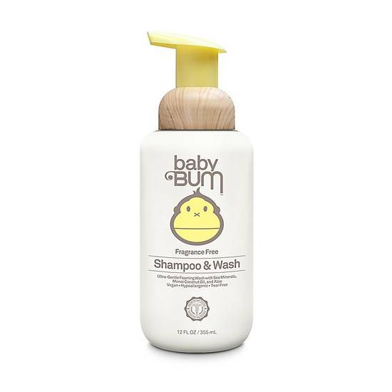Order Baby Bum® 12 fl. oz. Shampoo & Wash Fragrance-Free food online from Buybuy Baby store, Snellville on bringmethat.com