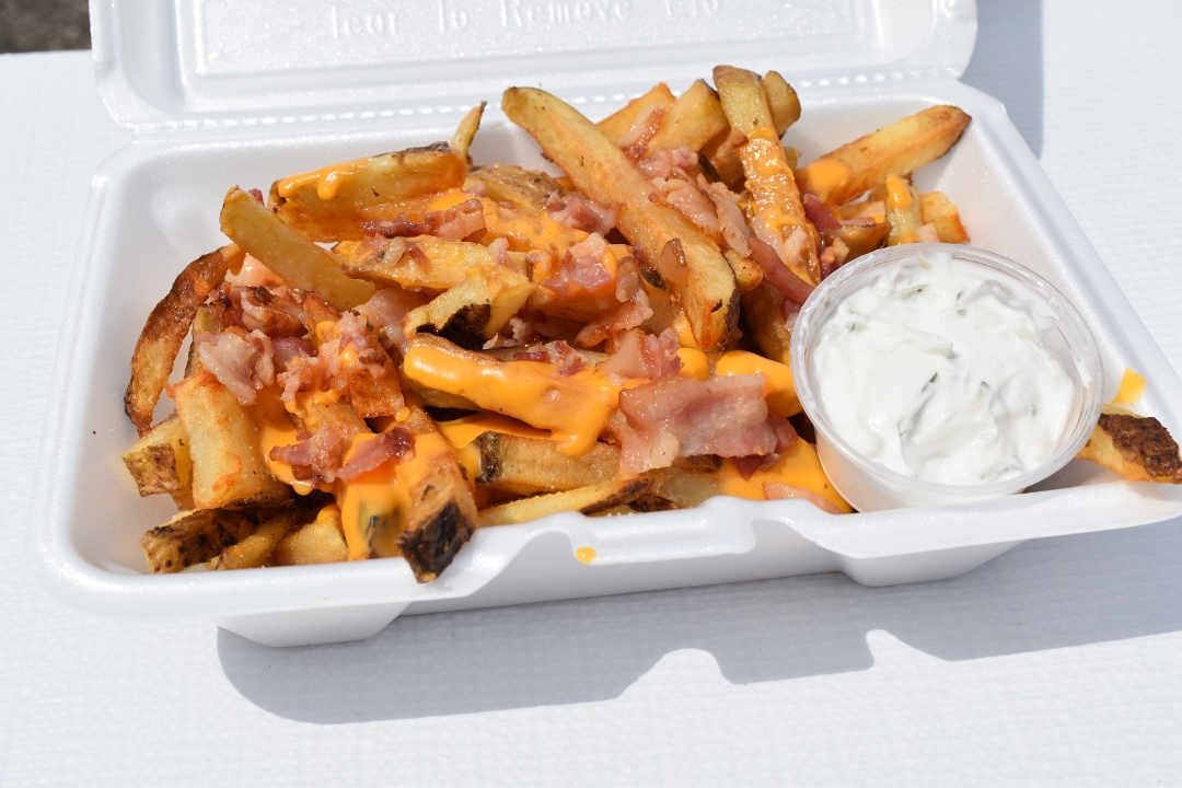 Order Bacon & Cheese Fries food online from Best Gyros store, Mayfield Heights on bringmethat.com