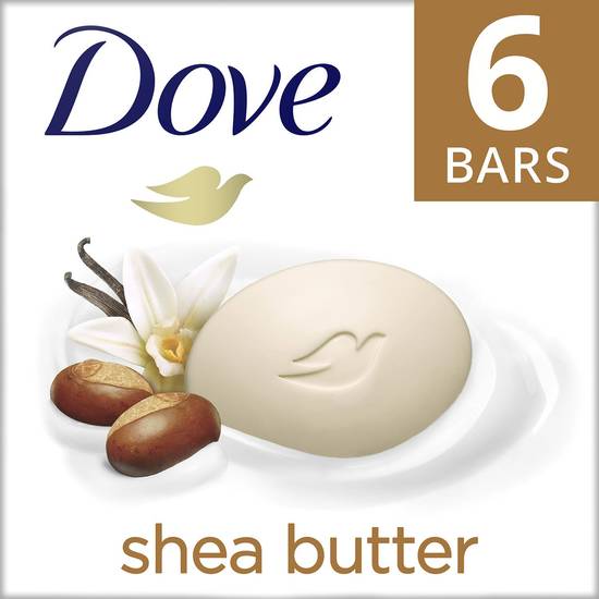 Order Dove Purely Pampering More Moisturizing Than Bar Soap Shea Butter Beauty Bar For Softer Skin, 3.75 OZ, 6 Bars food online from CVS store, INGLEWOOD on bringmethat.com