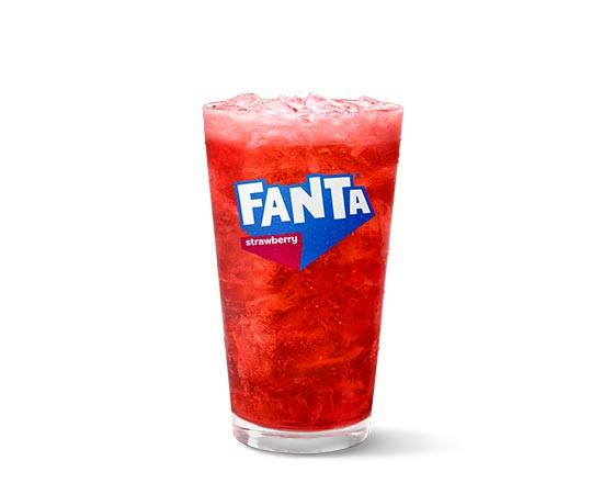 Order Medium Fanta Strawberry food online from Mcdonald's® store, Newark on bringmethat.com