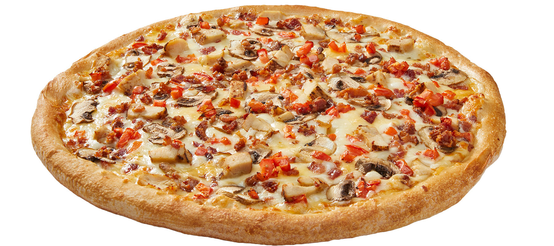 Order Chicken Alfredo Cheesemaker Pizza food online from Toppers Pizza store, Cincinnati on bringmethat.com
