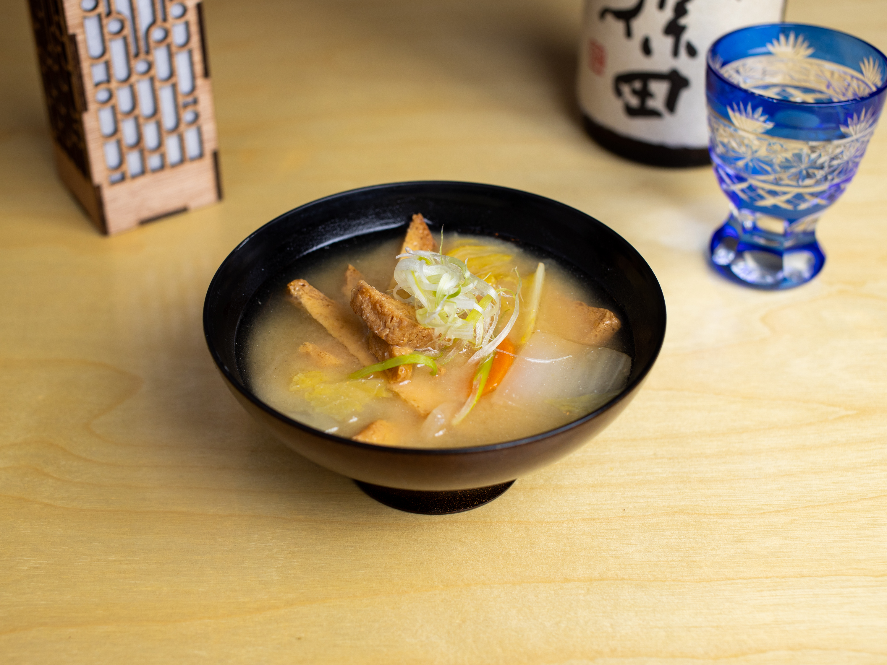 Order Miso Soup food online from Izakayamayumi store, San Francisco on bringmethat.com