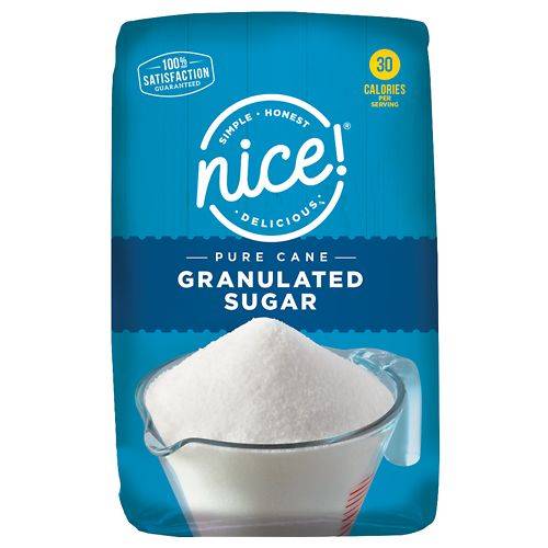 Order Nice! Pure Cane Granulated Sugar - 64.0 oz food online from Walgreens store, Debary on bringmethat.com