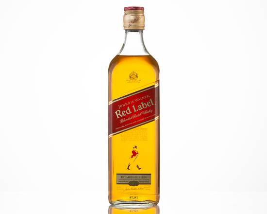 Order Johnnie Walker Red Label, 750mL whiskey (40.0% ABV) food online from Save Mart Liquor & Food store, Fair Oaks on bringmethat.com