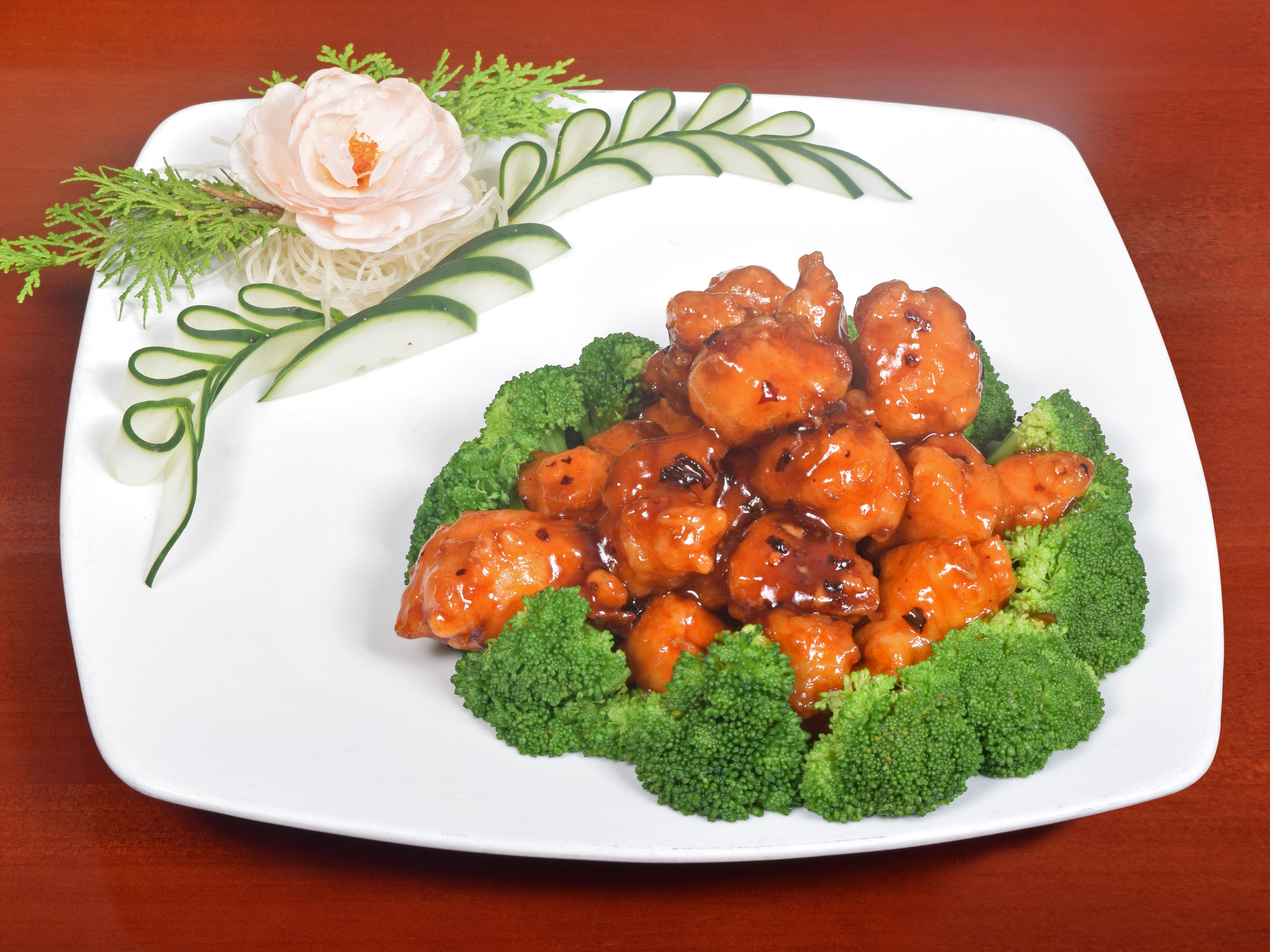 Order S18. General Tso's Chicken food online from 3014 China Palace store, Bronx on bringmethat.com
