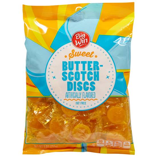 Order Big Win Butterscotch Discs (8.5 oz) food online from Rite Aid store, Eugene on bringmethat.com