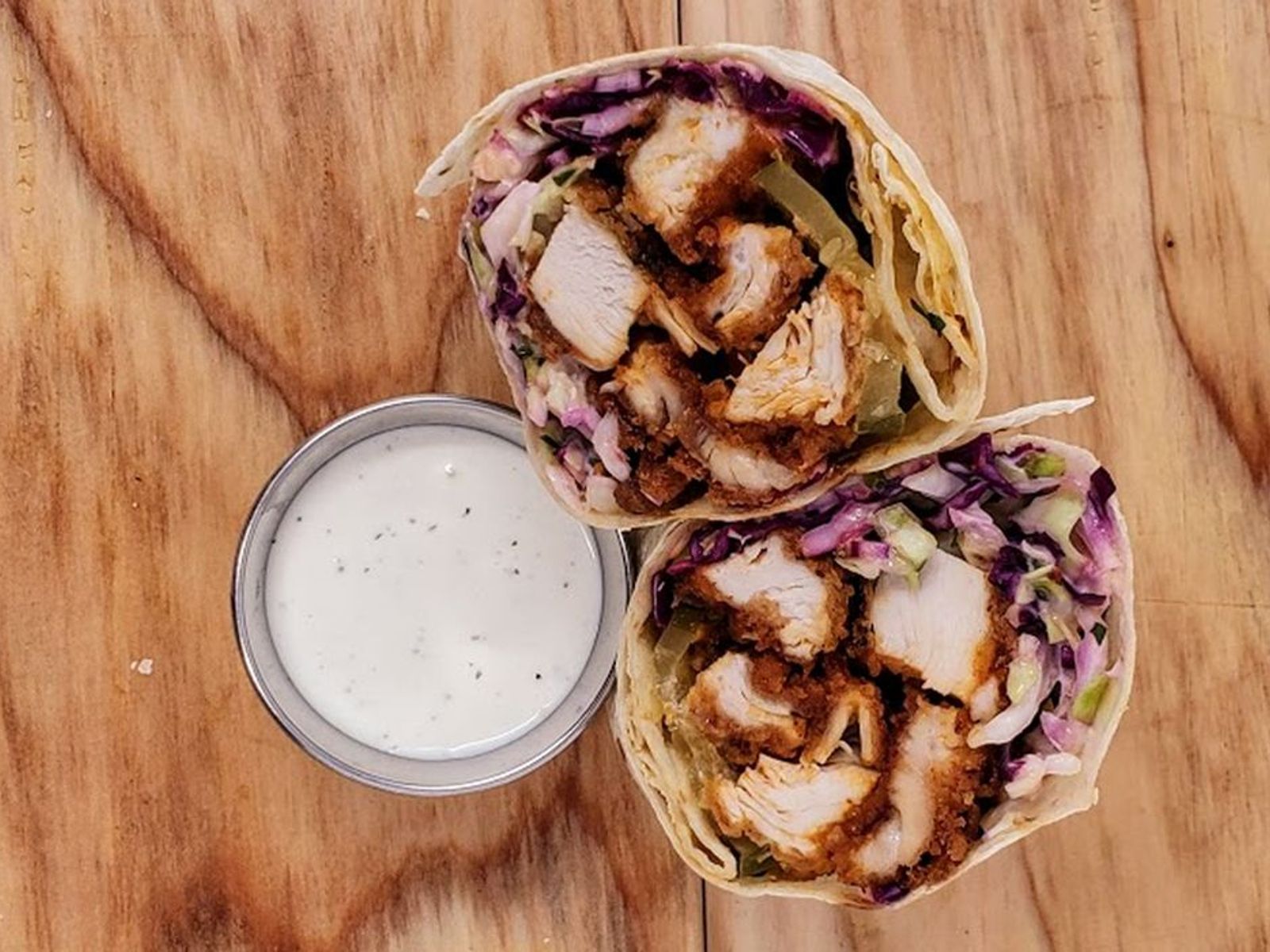 Order Buffalo Chicken Wrap food online from Pipeline Wraps store, Redondo Beach on bringmethat.com