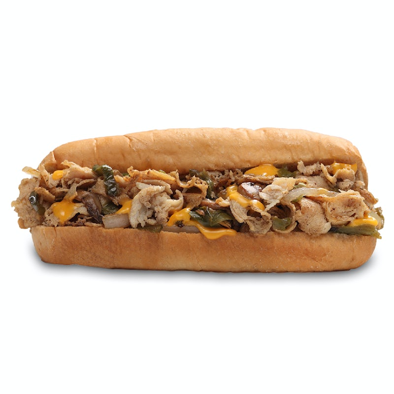Order Chicken Cheesesteak All-the-Way (Select to Choose Your Size) food online from Hwy 55 Burgers Shakes & Fries store, Goldsboro on bringmethat.com