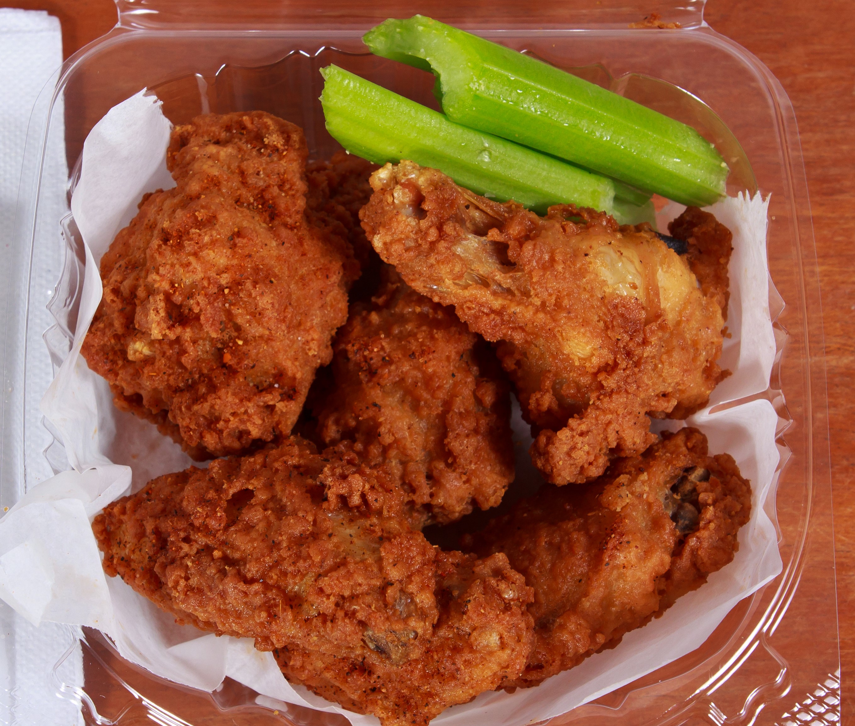 Order Checken Wing-Breaded food online from Happy Mart Kitchen store, Pittsburgh on bringmethat.com