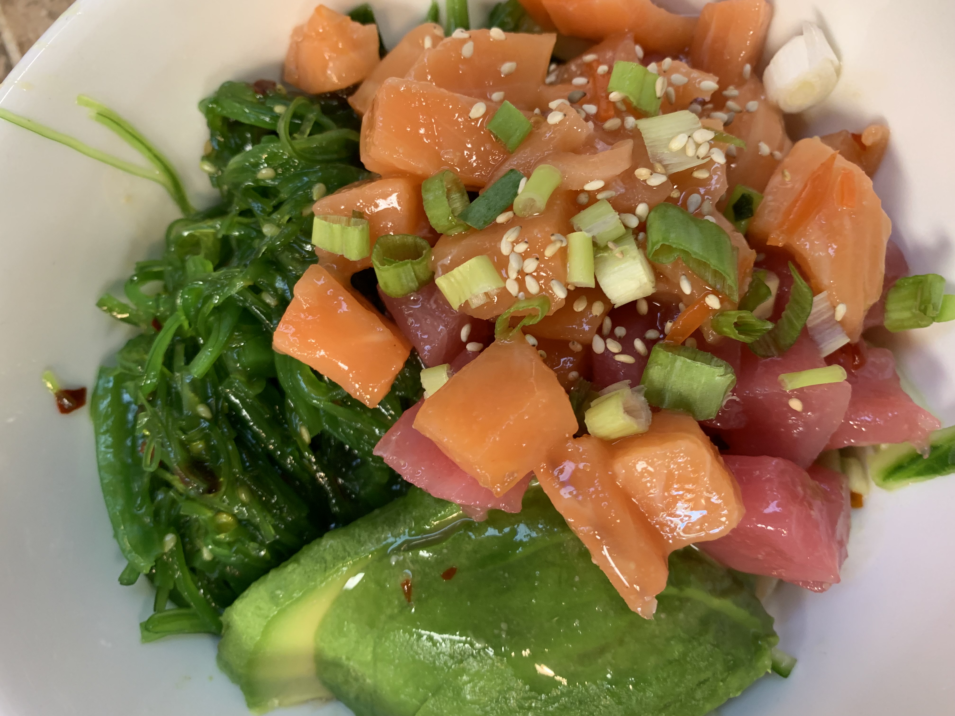 Order Hawaiian Poke Bowl food online from Asiana Foods store, Fort Collins on bringmethat.com