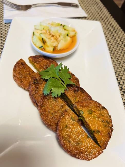 Order Fish Cake food online from Aroy Thai Kitchen store, Las Vegas on bringmethat.com