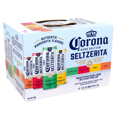 Order Corona Hard Seltzerita Variety 12 Pack 12oz Can food online from 7-Eleven store, Flagler Beach on bringmethat.com