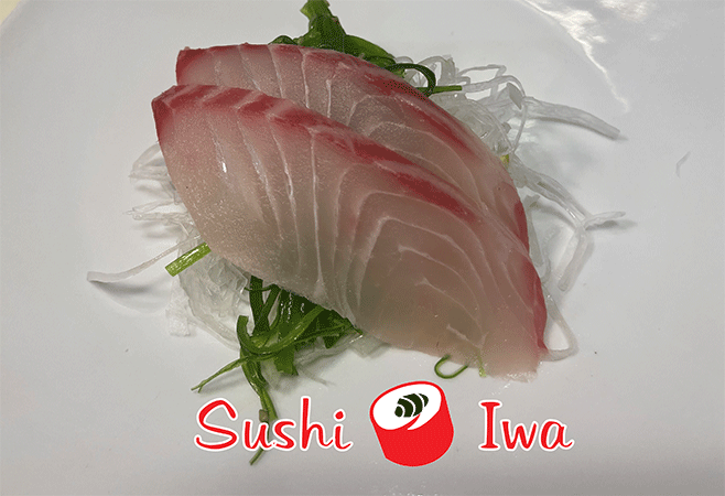 Order TILAPIA SASHIMI food online from Sushi Iwa store, Clayton on bringmethat.com