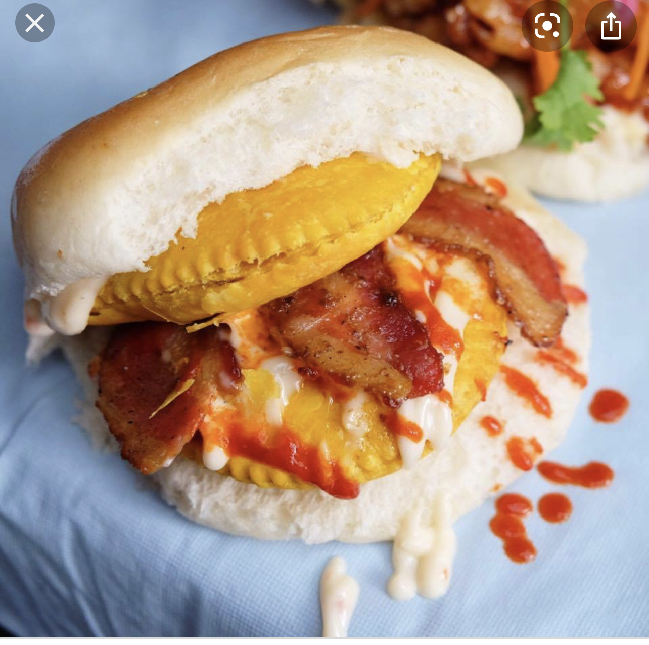 Order Beef Pattie with Pepperoni, Coco Bread and Cheese food online from Fried Chicken store, Brooklyn on bringmethat.com