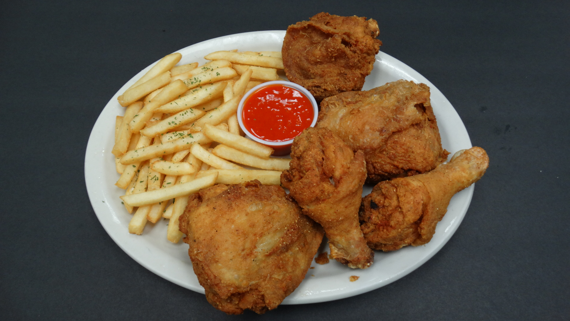 Order Fried Chicken and Fries  food online from Di Marcos Pizza store, Santa Clarita on bringmethat.com