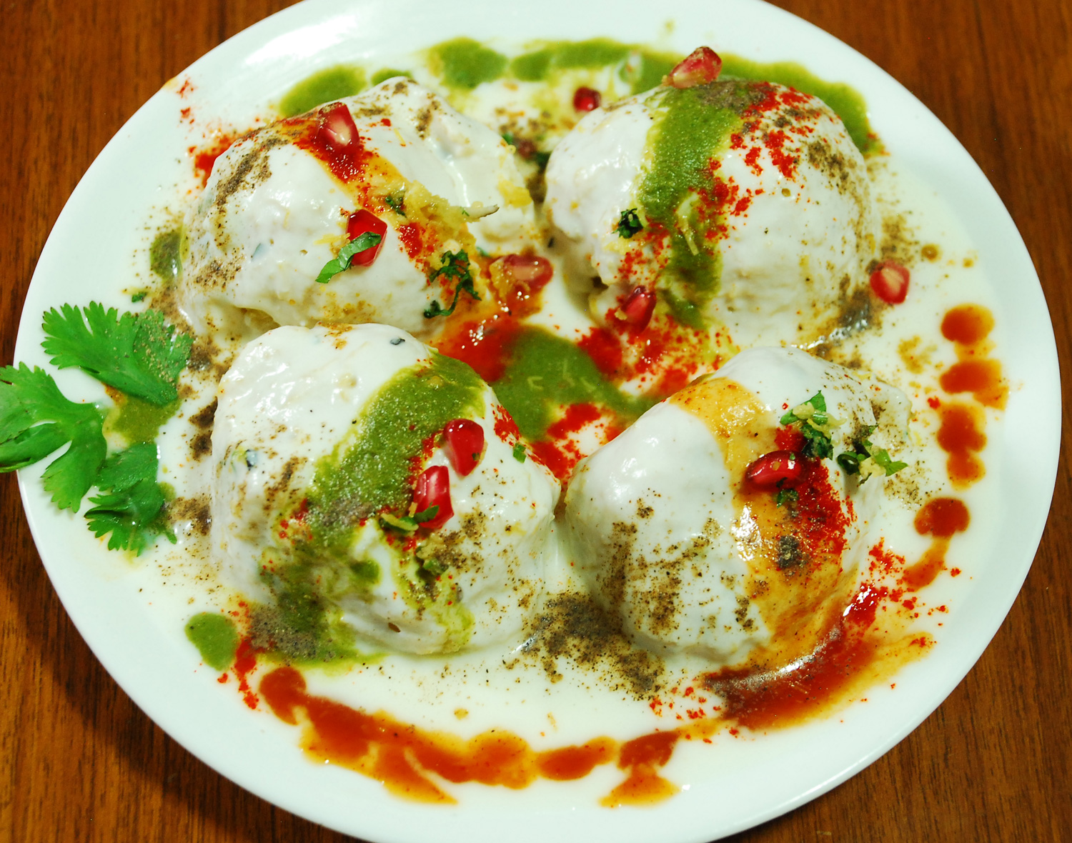 Order Dahi Papri food online from India's Grill store, Los Angeles on bringmethat.com
