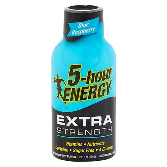 Order 5 Hour Energy Extra Blue Raspberry 1.93oz food online from Casey store, Covington on bringmethat.com