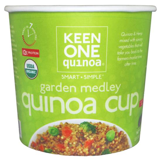 Order Keen One Garden Medley Quinoa Cup 2.5oz food online from Everyday Needs By Gopuff store, Littleton on bringmethat.com