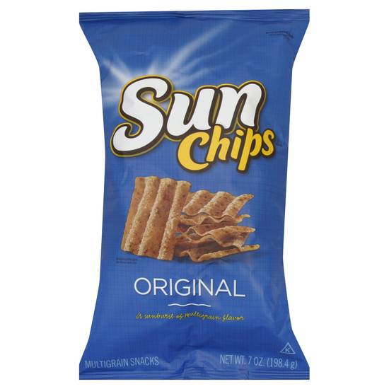 Order Sunchips Whole Grain Snacks Original (7 oz) food online from Rite Aid store, Eugene on bringmethat.com