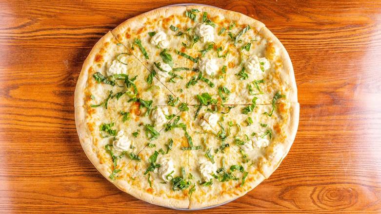 Order White Stone 18" food online from Flippin' Pizza store, Dana Point on bringmethat.com