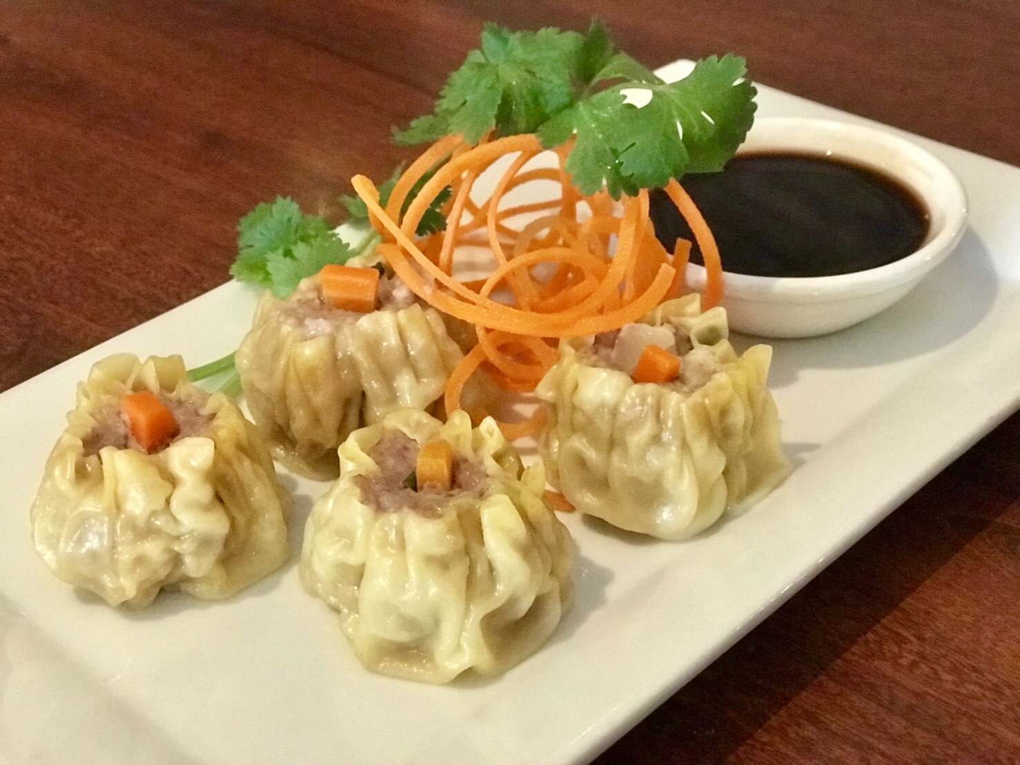 Order Pork and Crab Dumpling food online from Urban Thai Restaurant store, Arlington on bringmethat.com