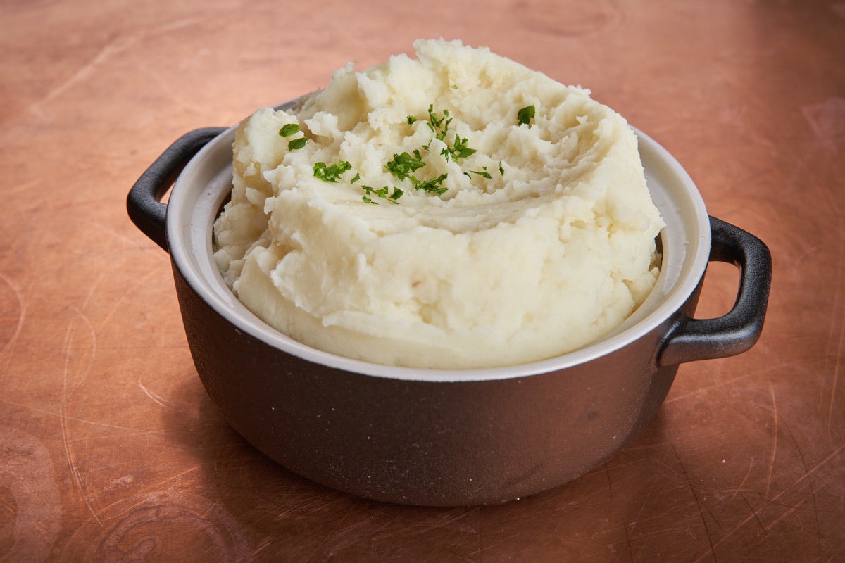 Order MASHED POTATOES food online from Secret Sauce store, Pittsburgh on bringmethat.com
