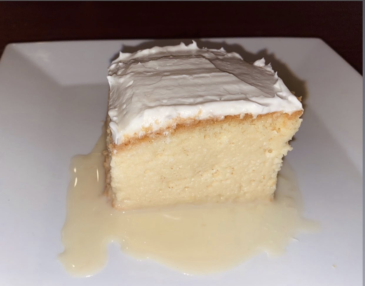 Order Tres Leches Cake food online from Uncle's Pizza store, Norwalk on bringmethat.com