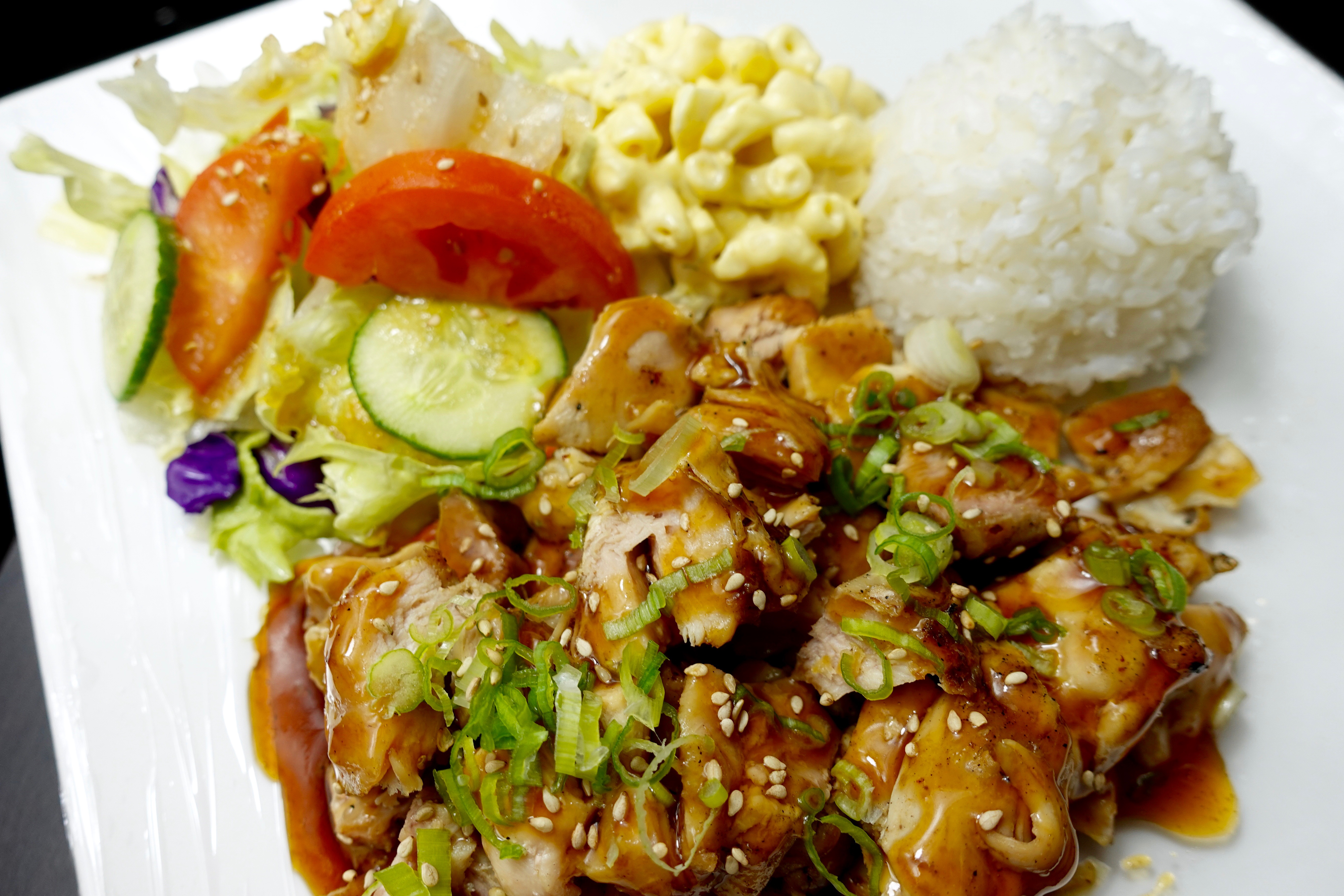 Order Teriyaki Chicken Plate food online from Sushi Q store, Los Angeles on bringmethat.com