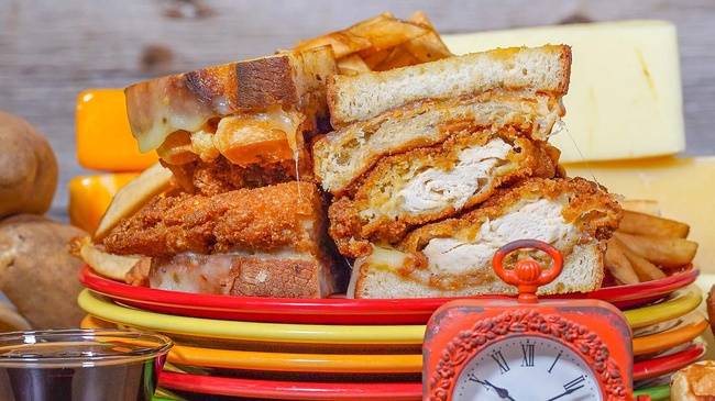 Order CHICKEN & WAFFLES food online from Melt Bar & Grilled store, Lakewood on bringmethat.com