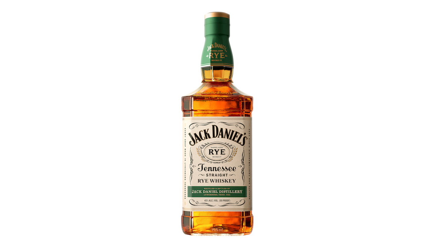 Order Jack Daniel's Rye Tennessee Straight Rye Whiskey 375mL food online from Foodland Liquor store, Santa Ana on bringmethat.com