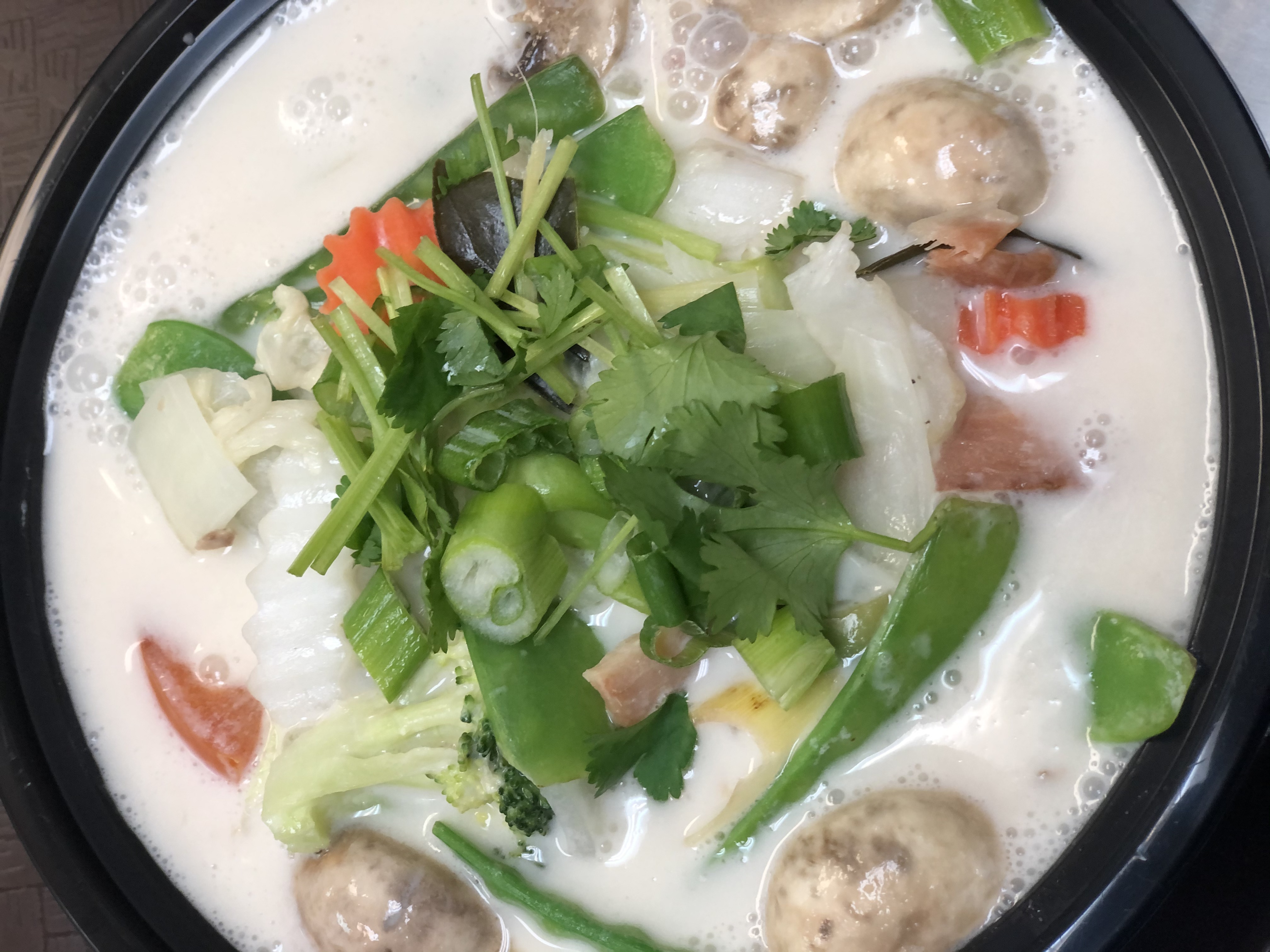 Order 21. Tom Kha Soup food online from Ano-Thai Kitchen store, Temecula on bringmethat.com
