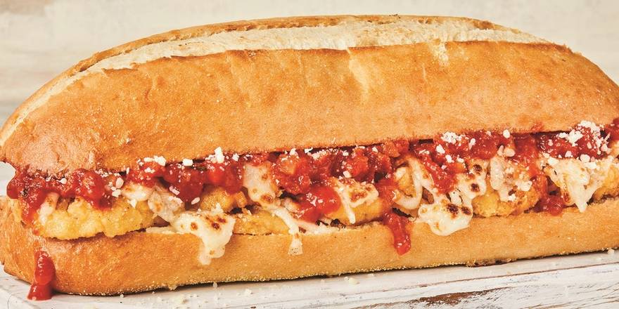 Order Chicken Parmesan Sub food online from Vocelli Pizza store, Moon Twp on bringmethat.com