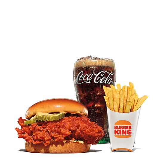 Order Spicy CH'KING Meal food online from Burger King store, Olean on bringmethat.com