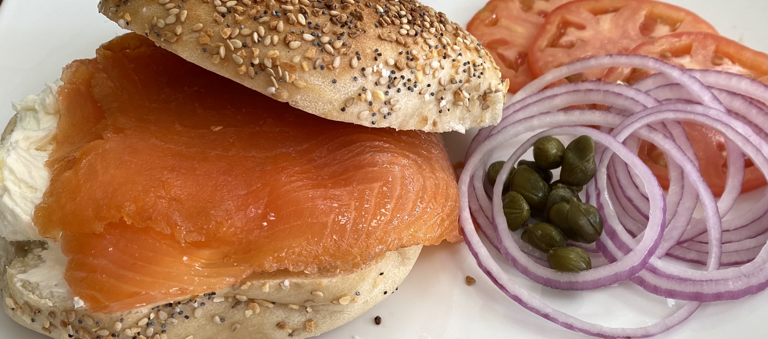 Order Bagel with Cream Cheeses & Spreads food online from Bagels and brew store, Astoria on bringmethat.com