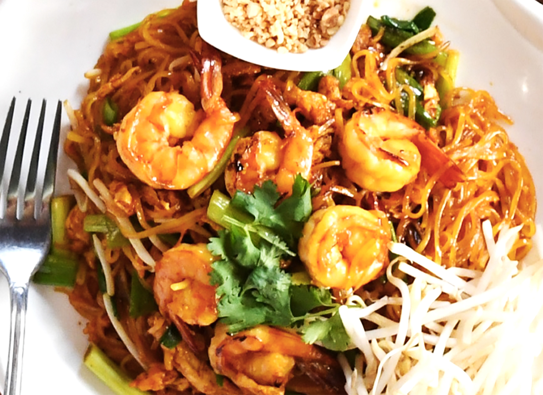 Order 39.Pad Thai* food online from Ocha Thai Express store, Henderson on bringmethat.com