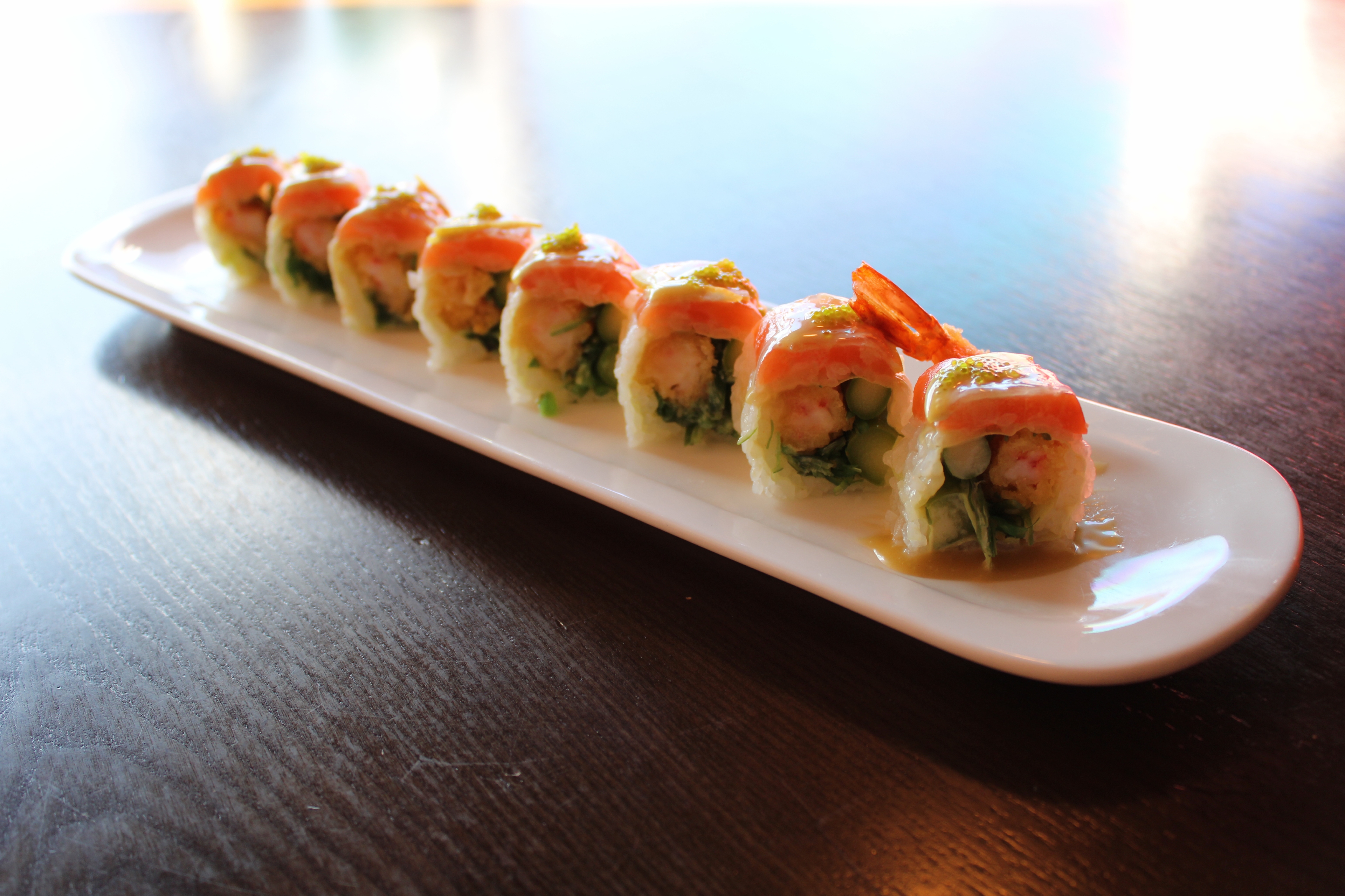 Order Crazy Girl Roll(8pcs) food online from Sushi Snob store, Jacksonville on bringmethat.com