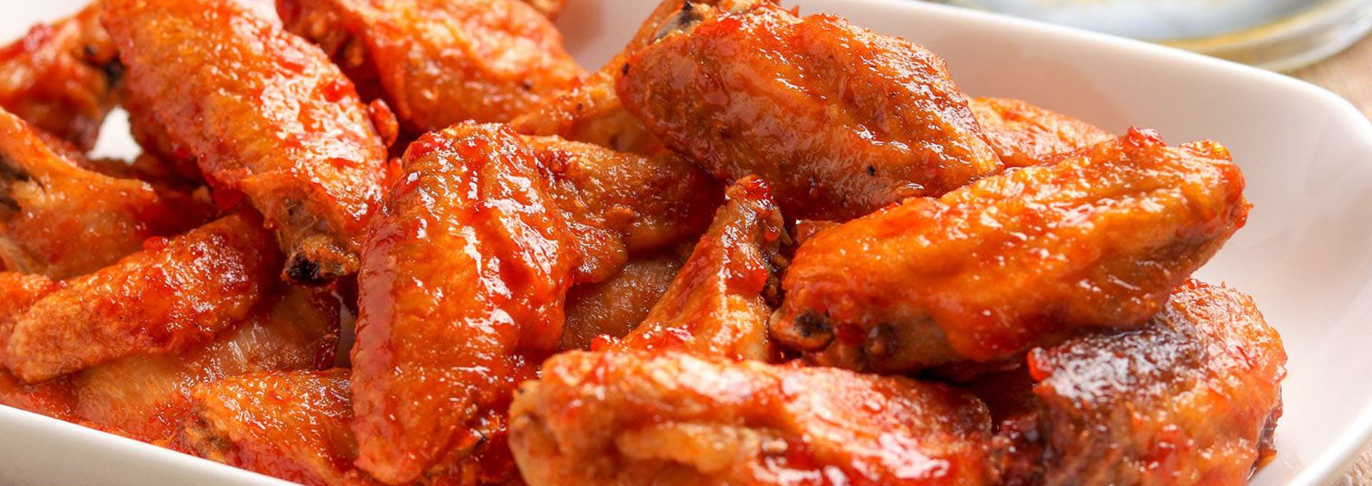 Order Wings - 8 Pieces food online from Newington Pizza Restaurant store, Newington on bringmethat.com