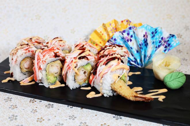 Order Snow Mountain Roll(8 Pc) food online from Hibachi Express store, New Rochelle on bringmethat.com