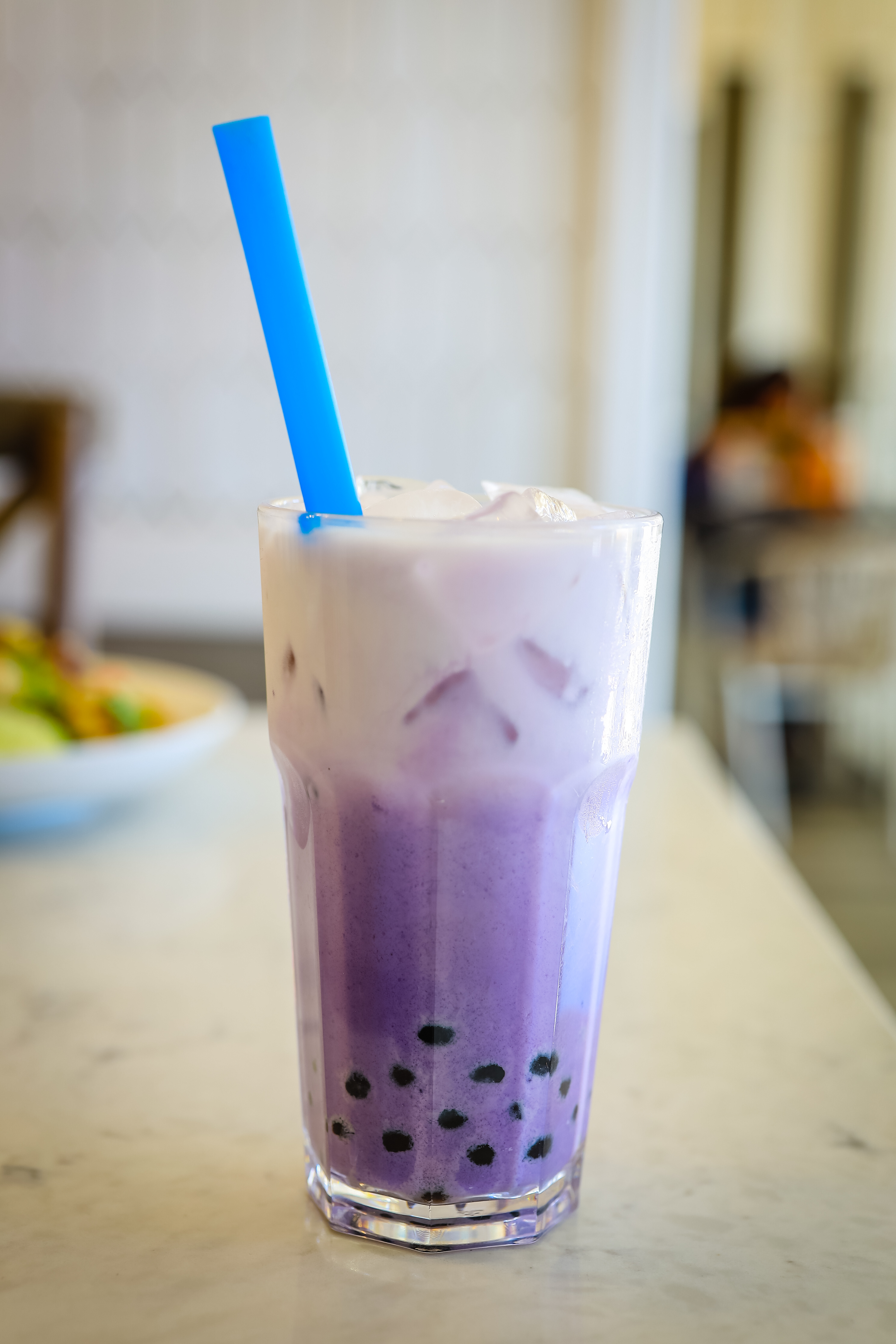 Order Taro Milk Tea food online from Thai Joint store, San Diego on bringmethat.com