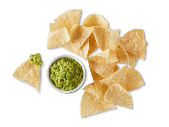 Order Hand-Crafted Guacamole & Chips food online from Qdoba Mexican Eats store, Indianapolis on bringmethat.com