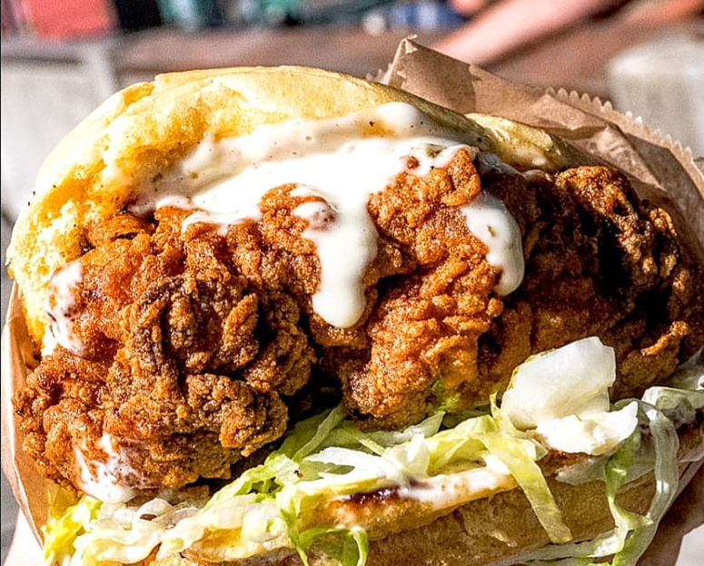 Order Fried Chicken Sandwich food online from Bread And Circuses store, Seattle on bringmethat.com