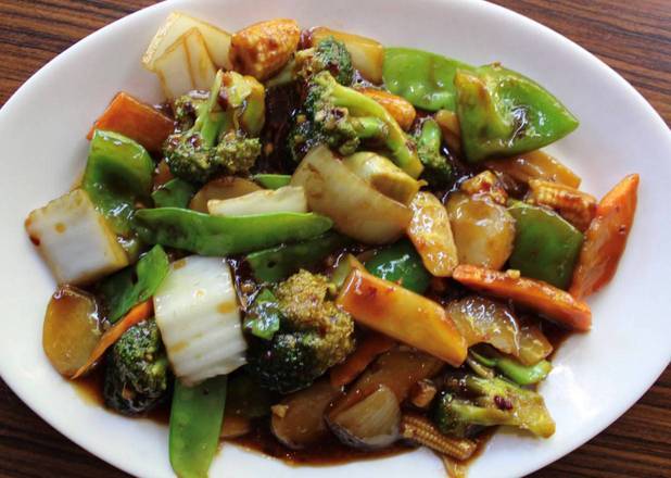 Order Szechuan Vegetables (Spicy) food online from House Of Lu store, Marietta on bringmethat.com