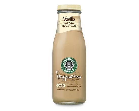 Order Starbucks Frappuccino Vanilla (13.7 oz) food online from ampm store, SAN BRUNO on bringmethat.com