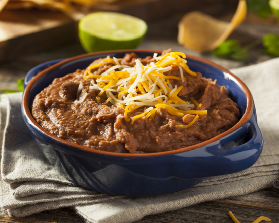 Order Side of Refried Beans food online from Mexican Omelette Bar store, Woodland on bringmethat.com